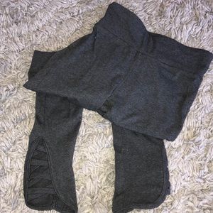Gray leggings